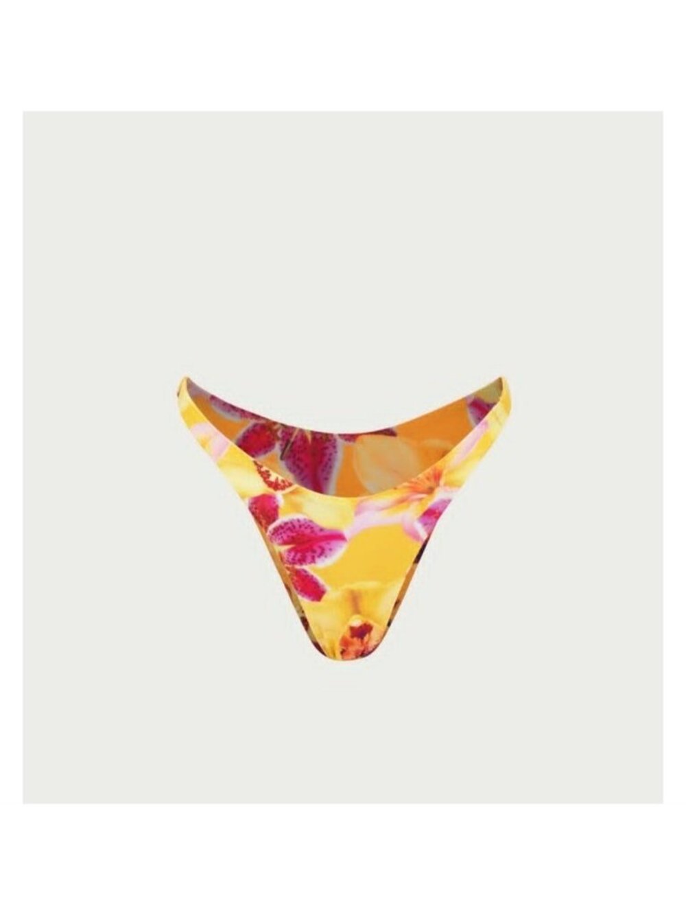 SAME Los Angeles Bottom Swim Womens Floral 90s Size XXLarge